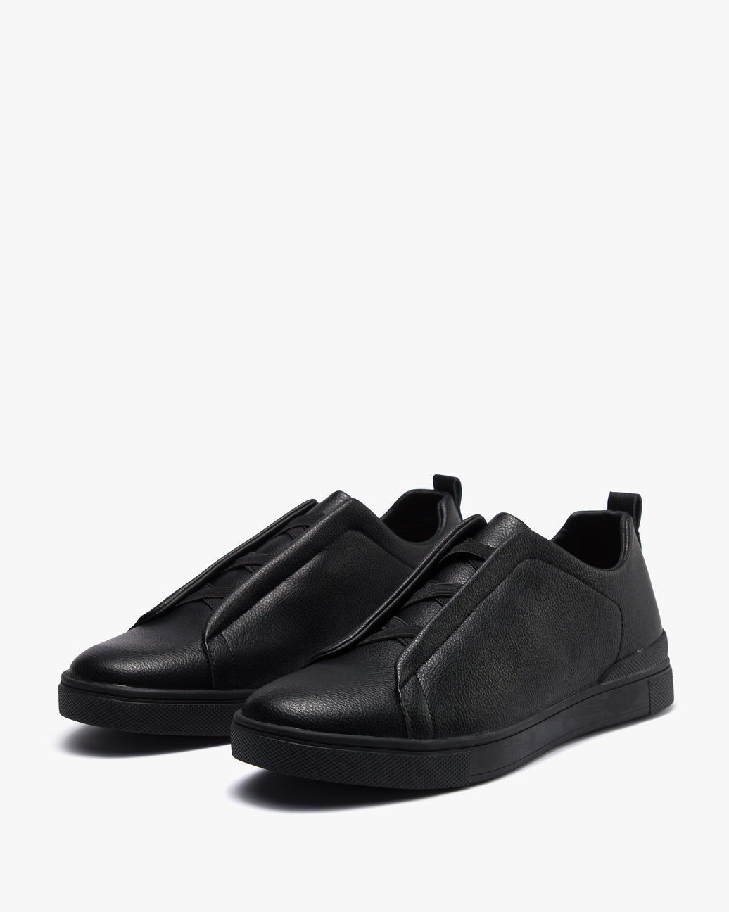 حذاء كاجوال رجالي جلد فاخر(أسود)