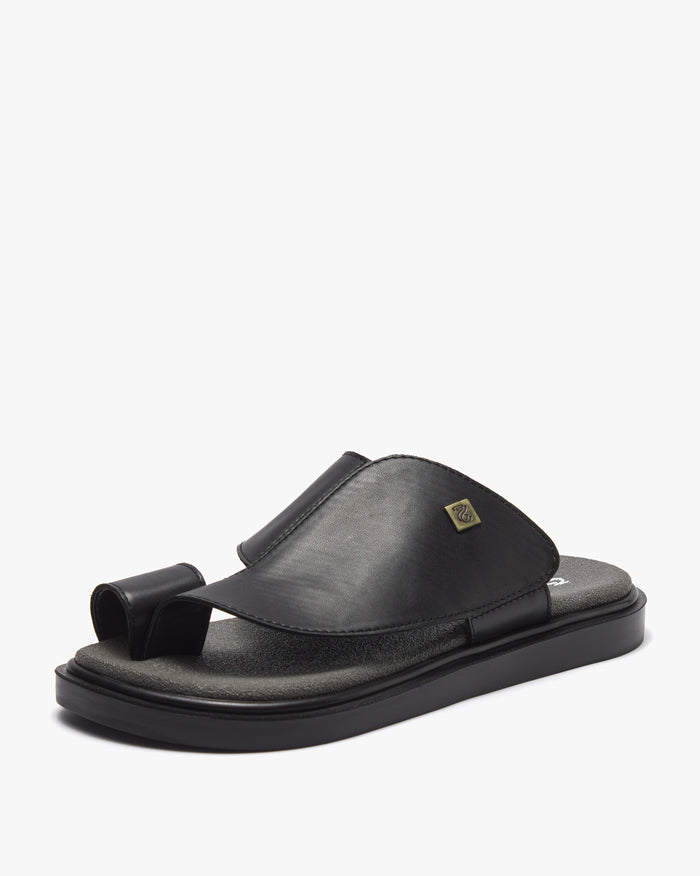 نعال شرقي عصري راقي (أسود&رصاصي)