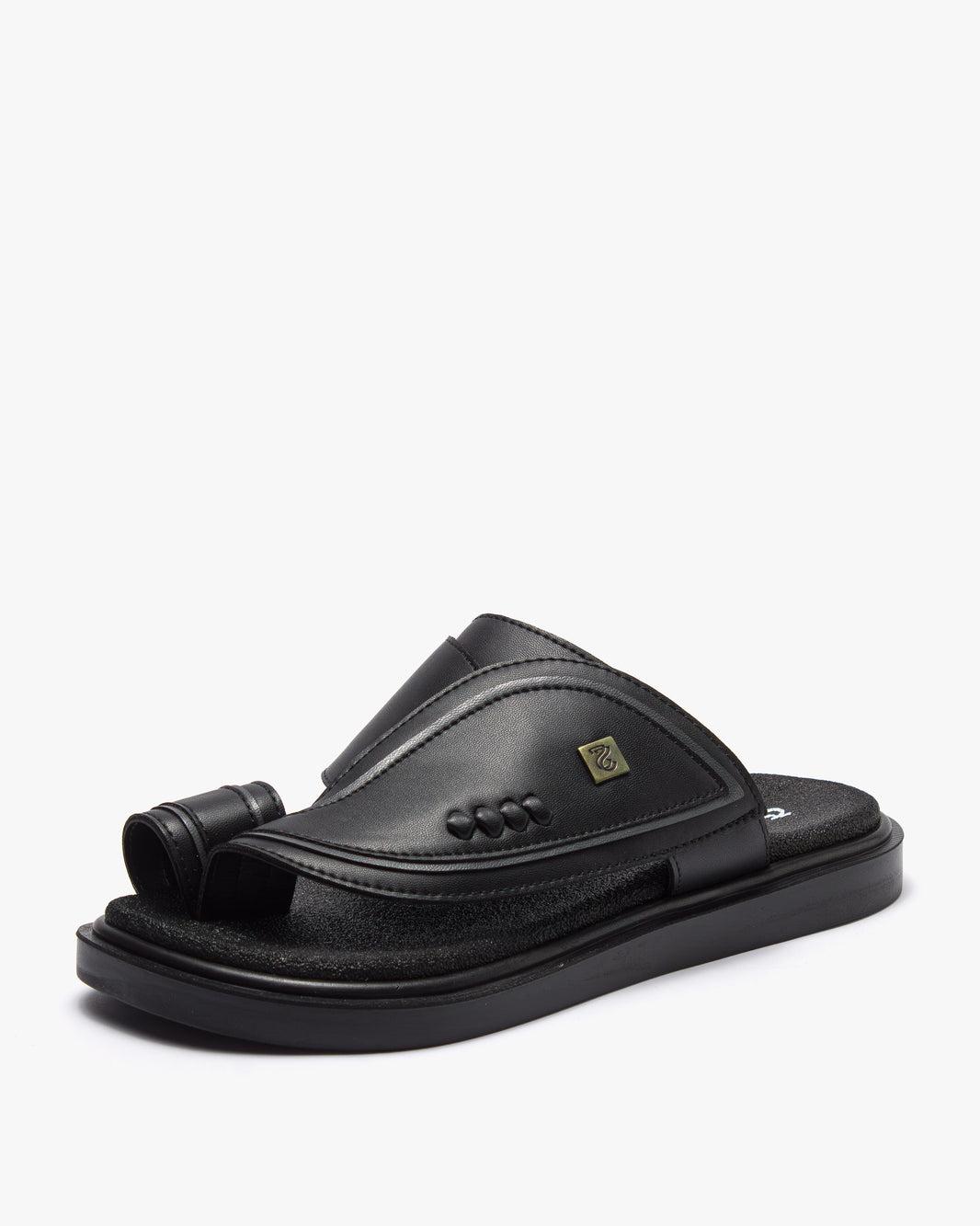 نعال شرقي عصري أنيق (أسود)