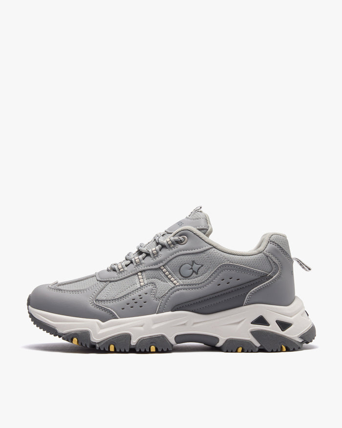 حذاء كاجوال رياضي بتصميم عصري (رصاصي)