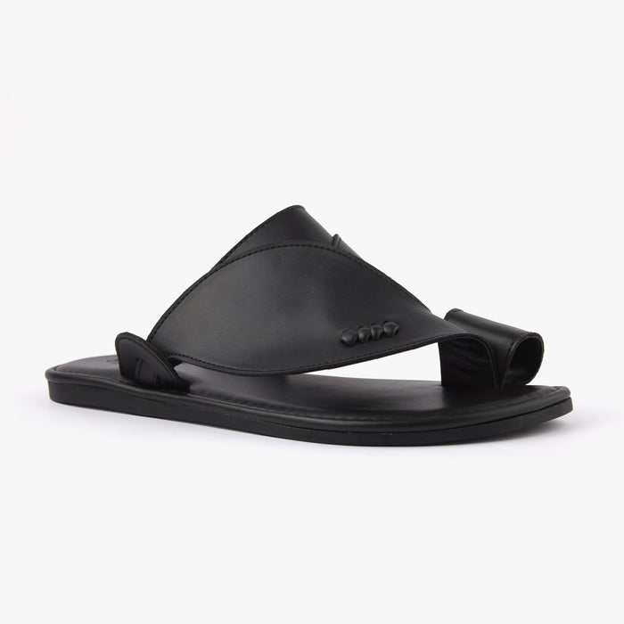 حذاء شرقي تركي راقي (أسود)