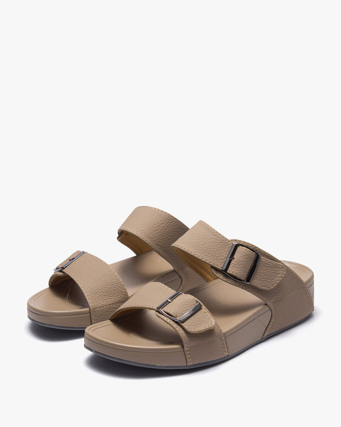 نعال رجالي بإبزيم (بيج)