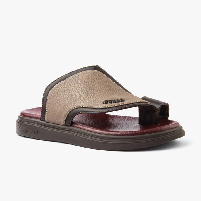 حذاء شرقي تركي طبي ( بني & بيج )