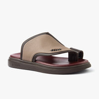 حذاء شرقي تركي طبي ( بني & بيج )