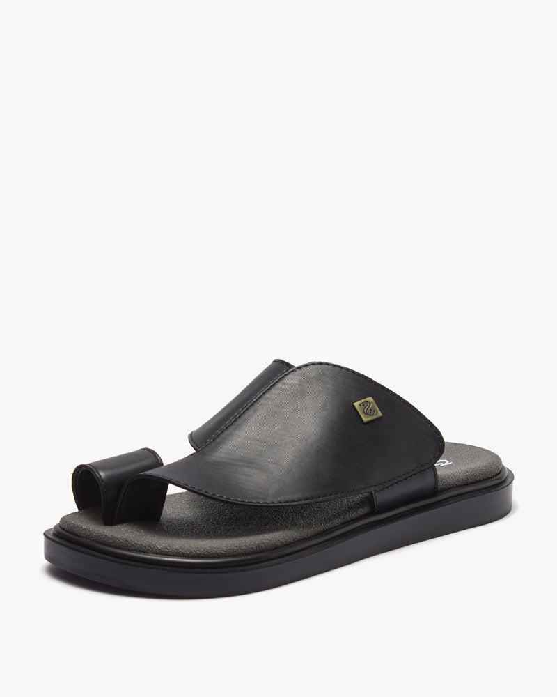 نعال شرقي عصري راقي (أسود&رصاصي)