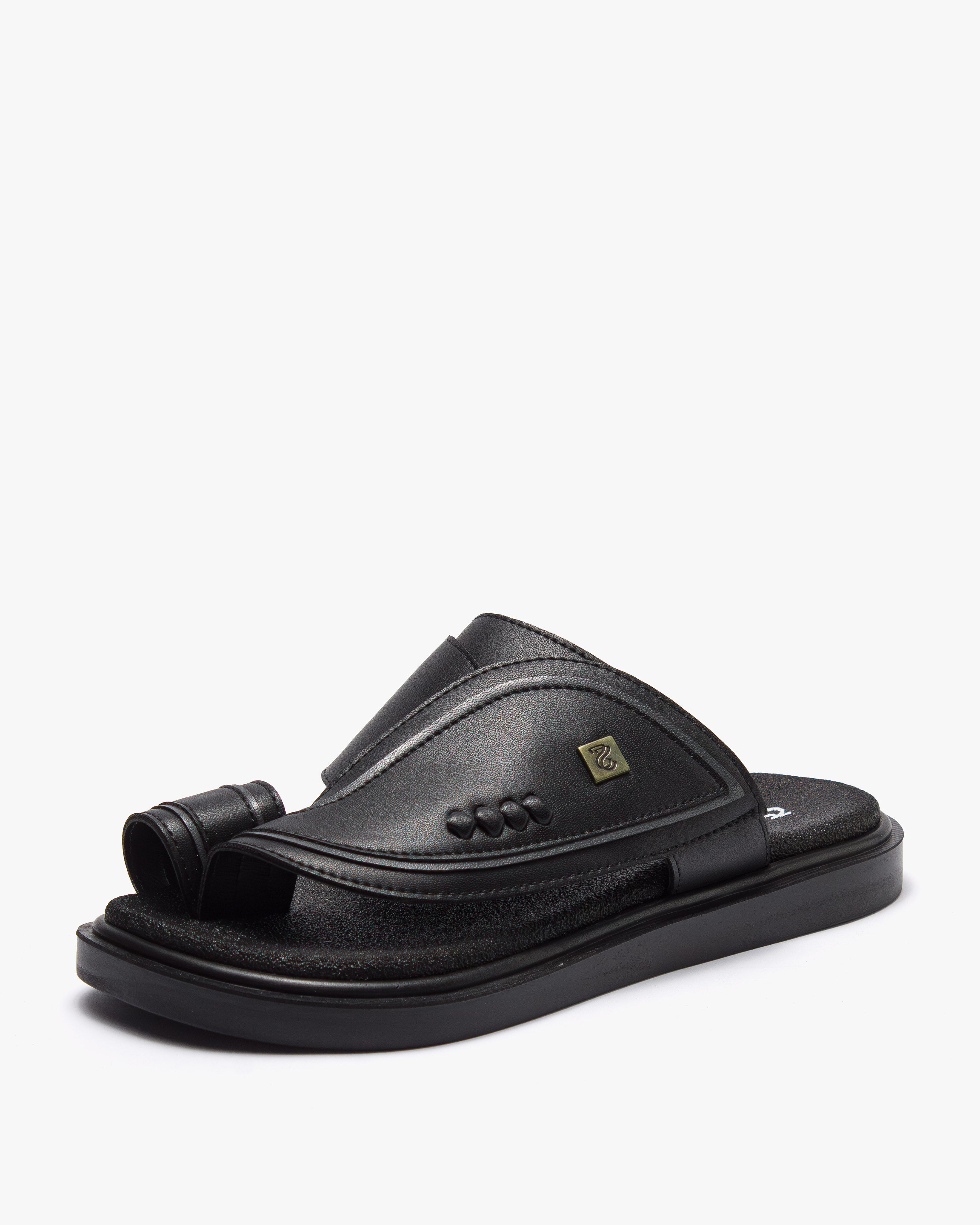 نعال شرقي عصري أنيق (أسود)