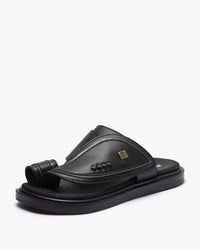 نعال شرقي عصري أنيق (أسود)