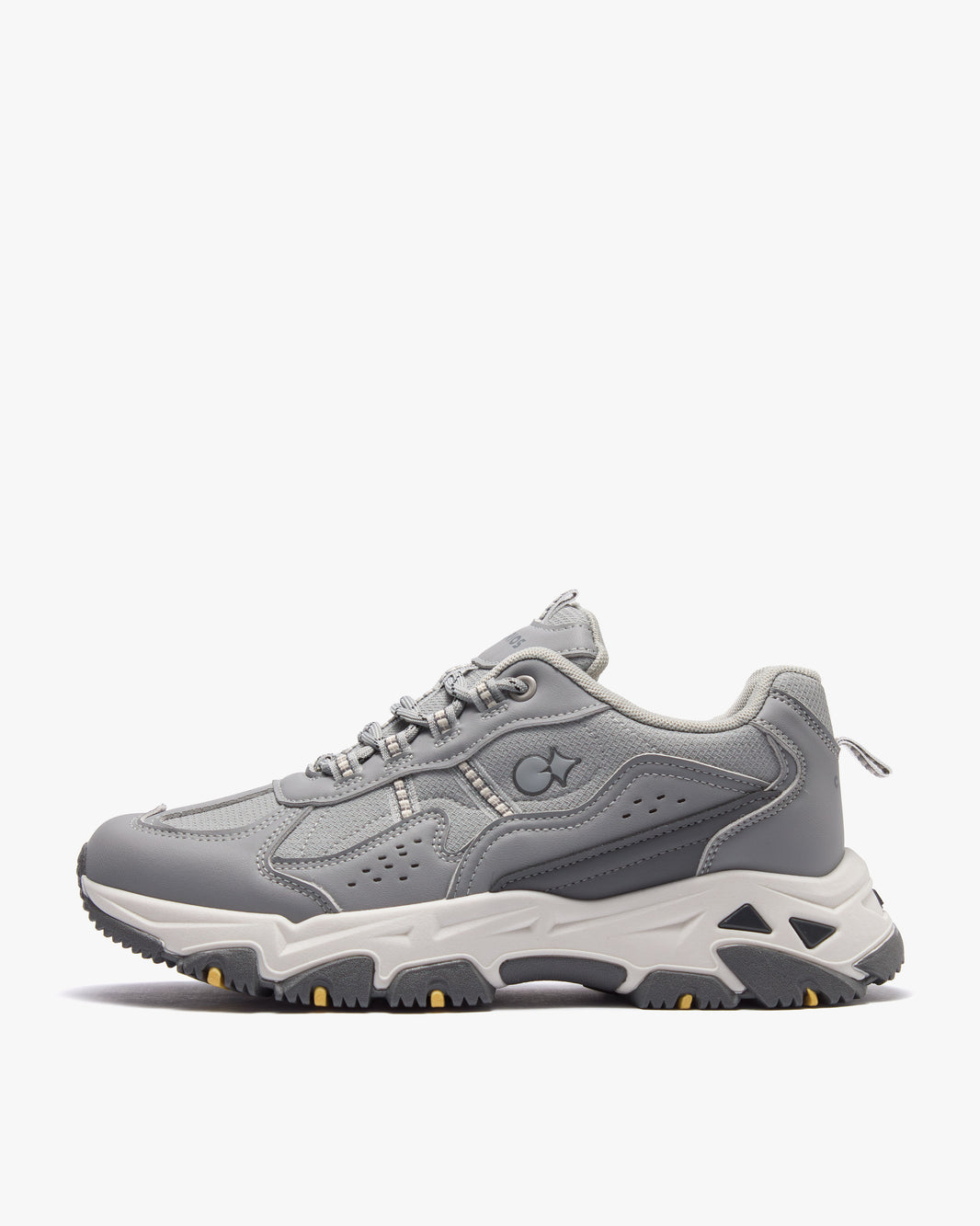 حذاء كاجوال رياضي بتصميم عصري (رصاصي)