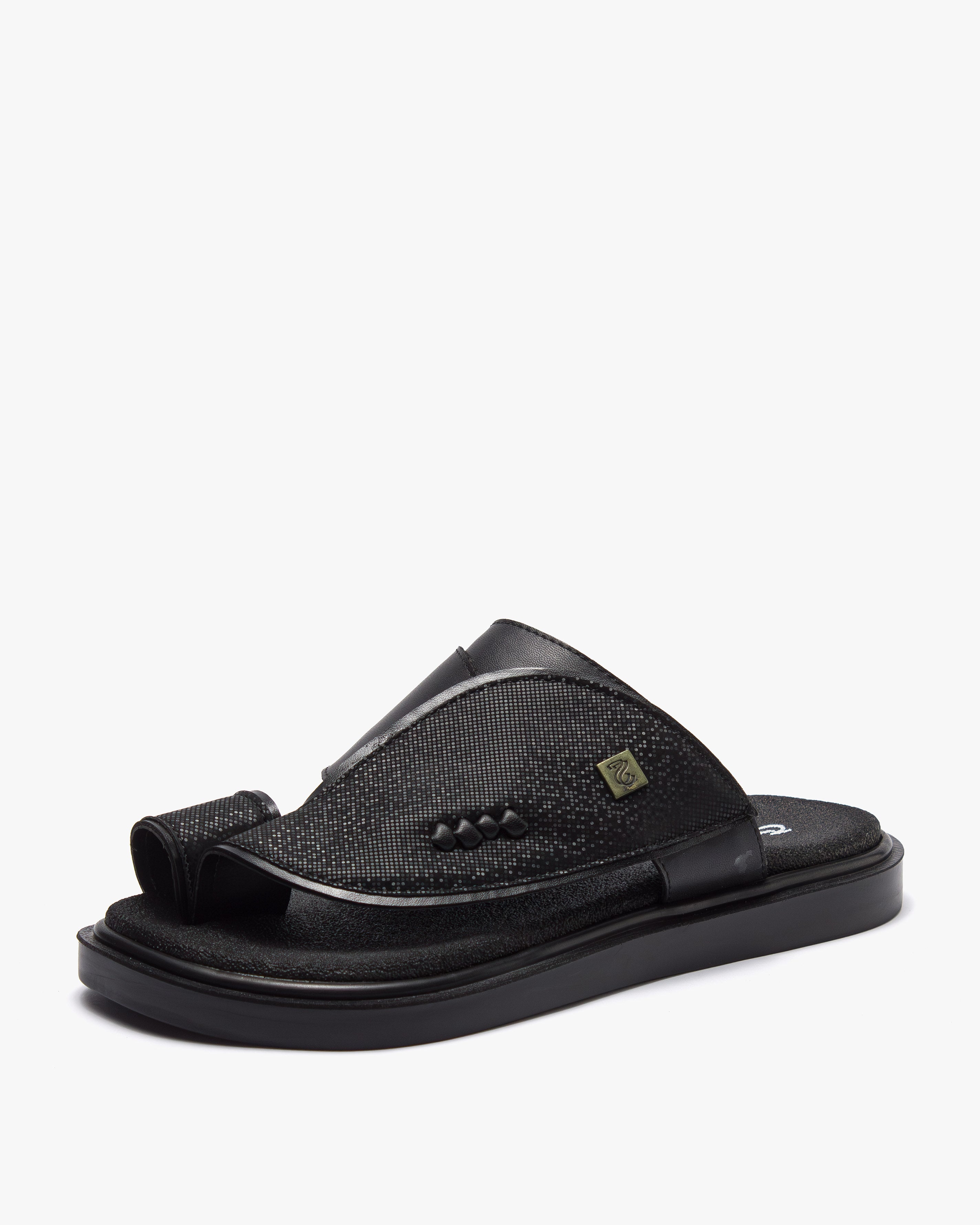 نعال شرقي عصري منقط نجوم (أسود)