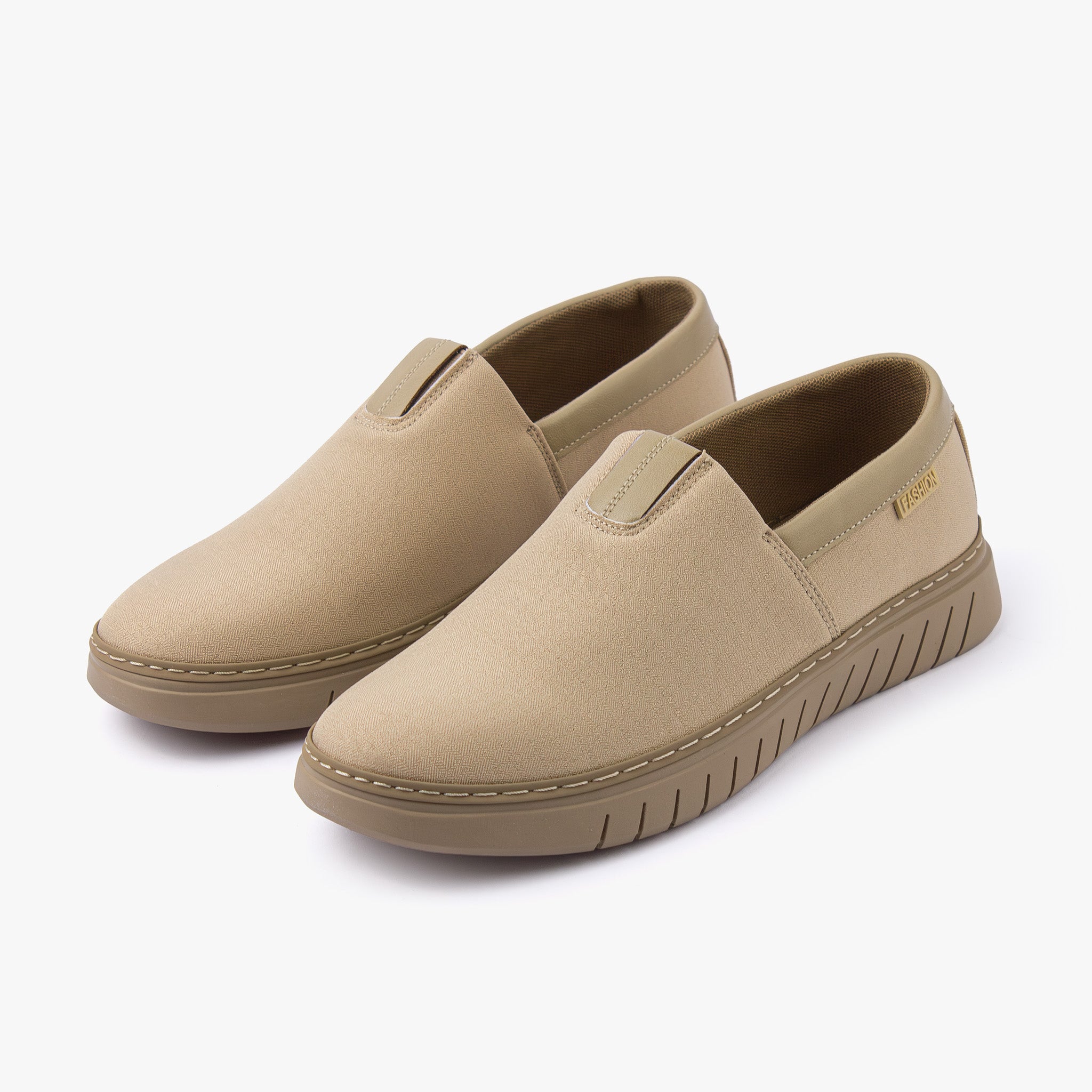 حذاء كاجوال رجالي عصري (بيج)