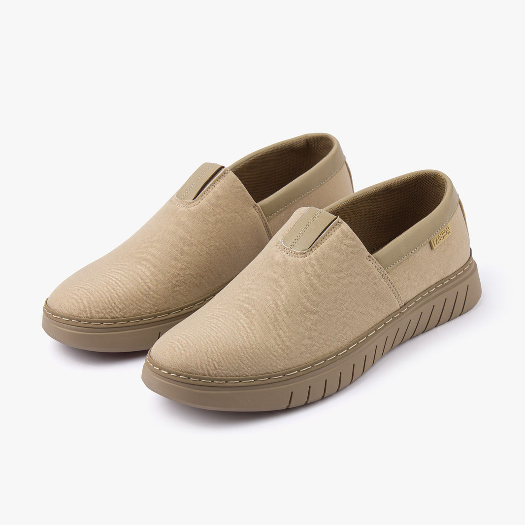 حذاء كاجوال رجالي عصري (بيج)