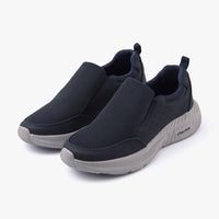 حذاء رياضي رجالي سهل الارتداء (كحلي)