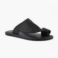 حذاء شرقي تركي منقط نجوم (أسود)