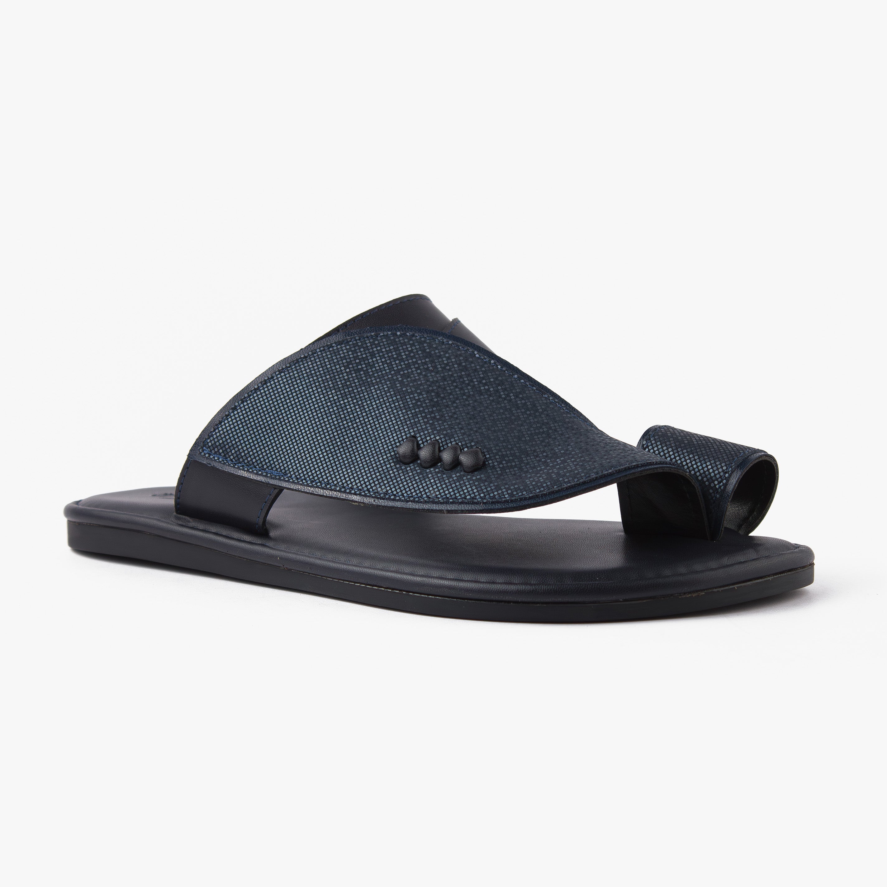 حذاء شرقي تركي منقط نجوم (كحلي)