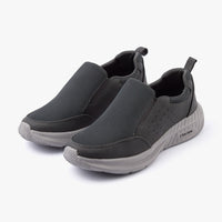 حذاء رياضي رجالي سهل الارتداء (رصاصي)