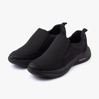 حذاء رياضي رجالي سهل الارتداء (أسود)