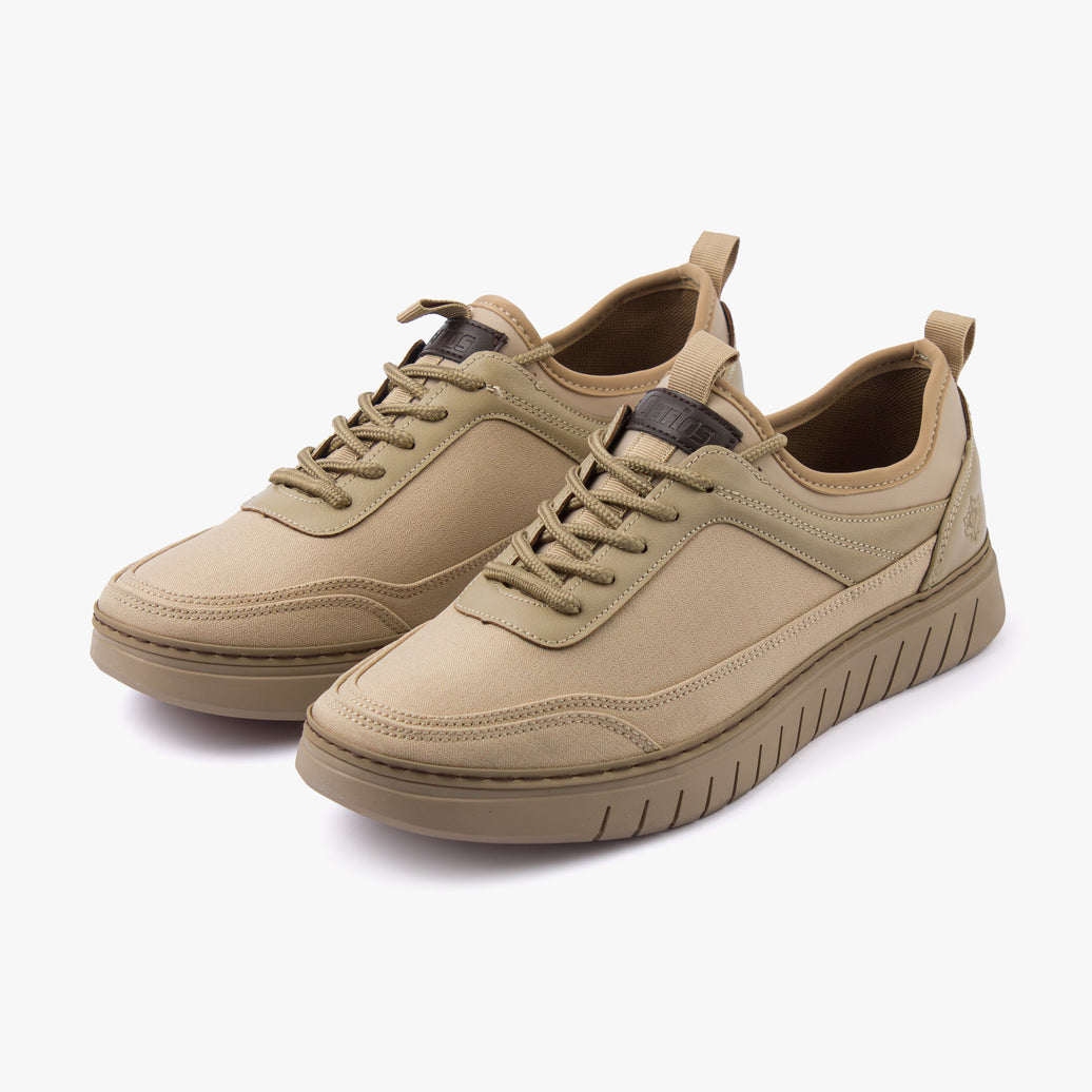 حذاء كاجوال رجالي (بيج)