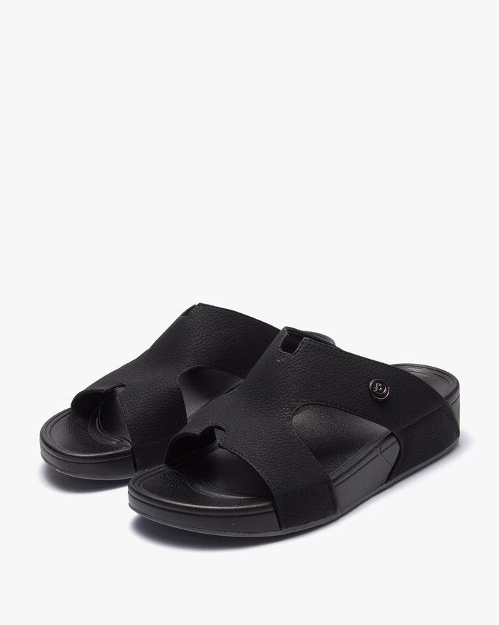 نعال رجالي بتصميم عصري (أسود)