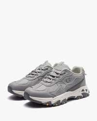 حذاء كاجوال رياضي بتصميم عصري (رصاصي)