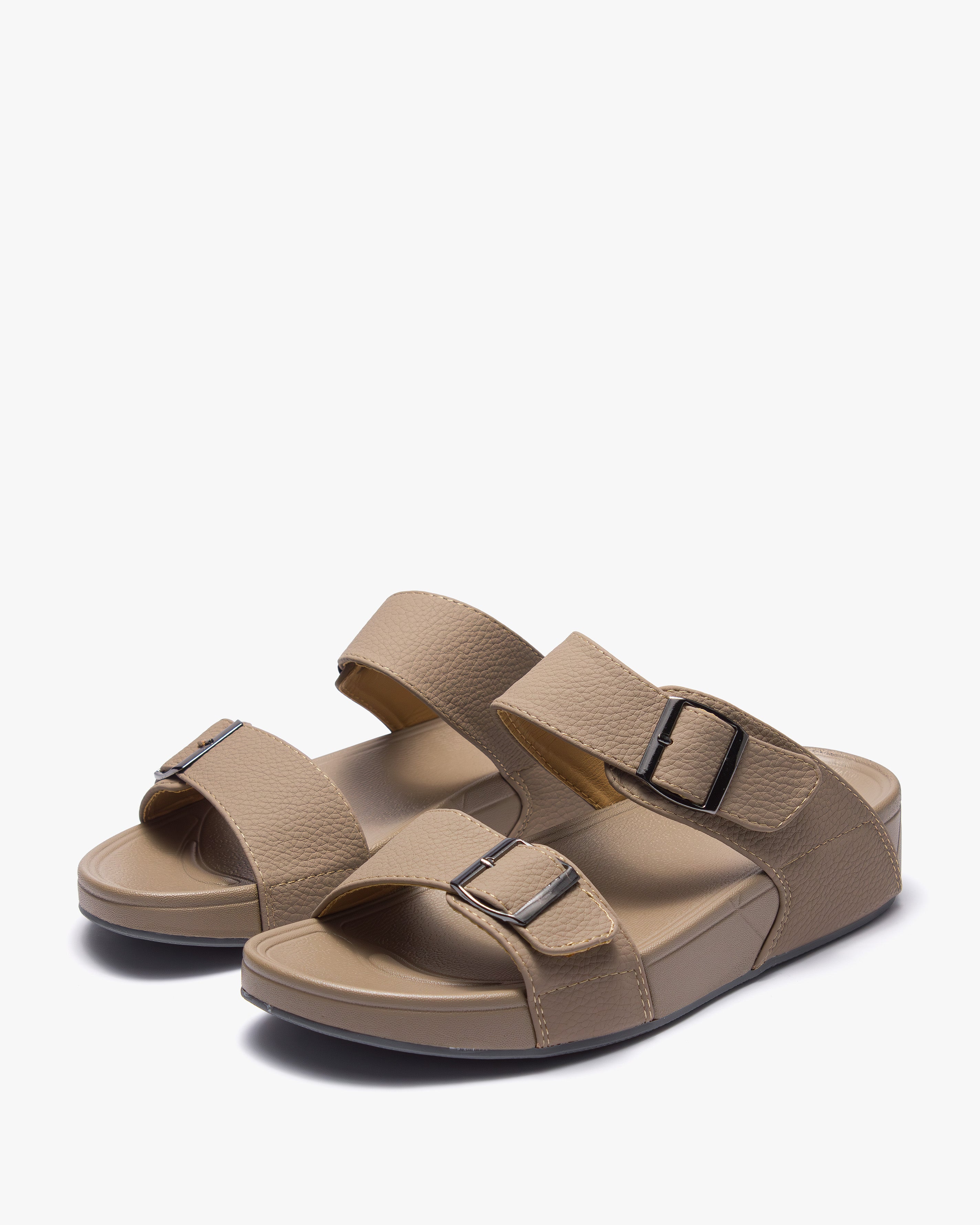 نعال رجالي بإبزيم (بيج)