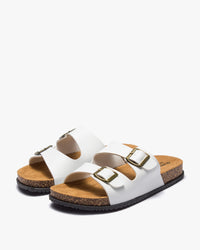 صندل رجالي سهل الإرتداء (أبيض)