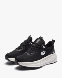 حذاء الأداء الرياضي المتكامل (أسود&أبيض)