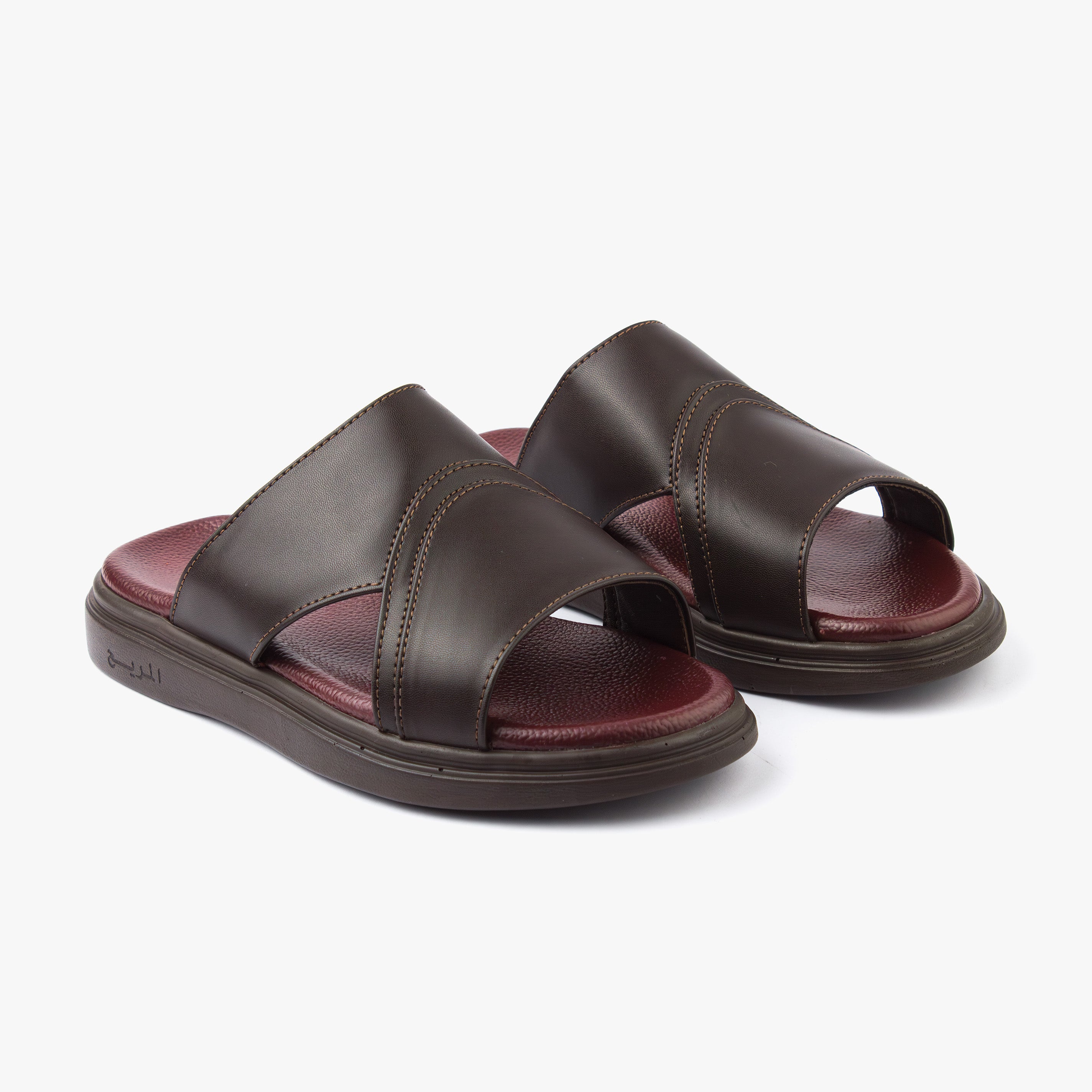 حذاء ترمي طبي اصبع مفتوح ( بني )