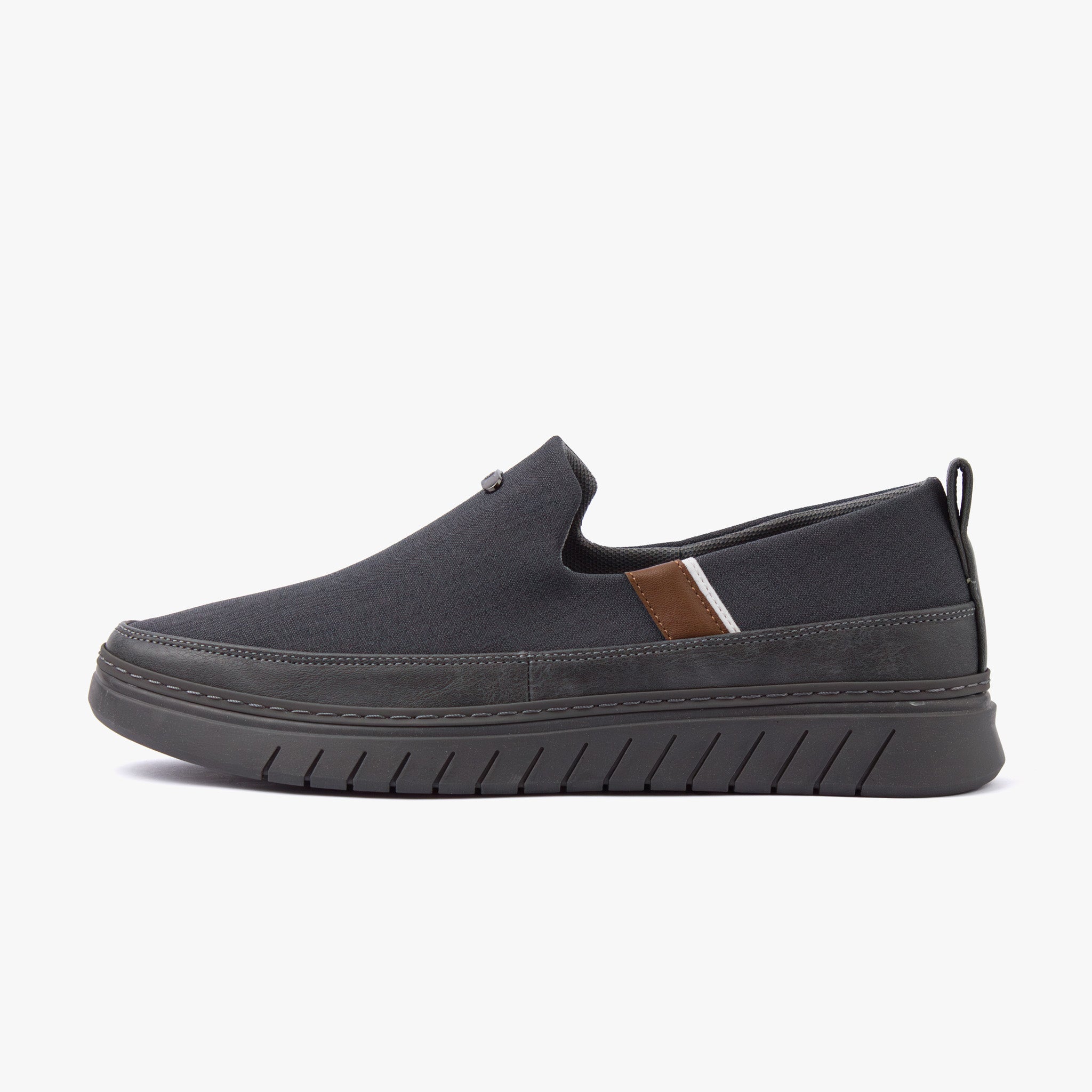 حذاء كاجوال للرجال (رصاصي)