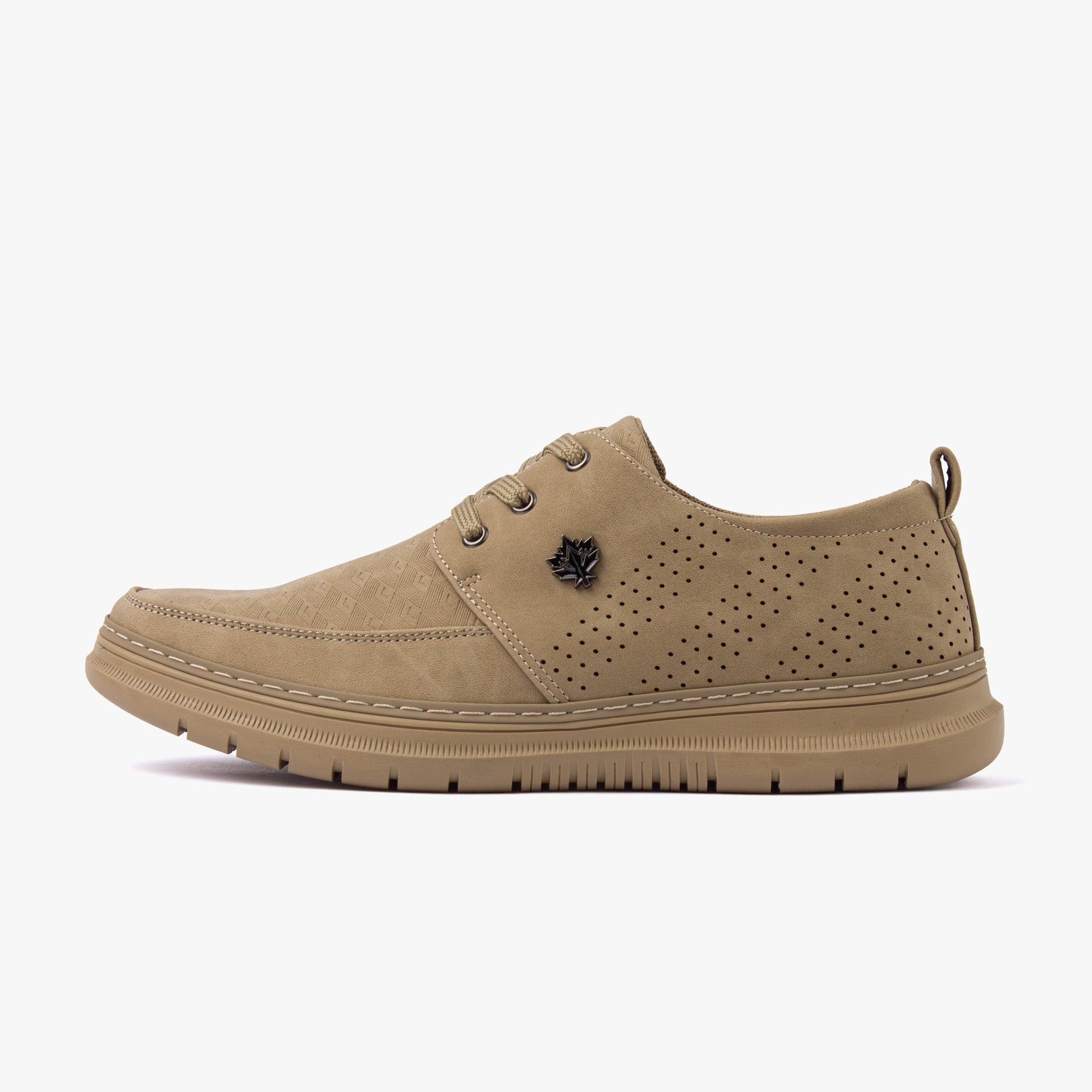 حذاء كاجوال رجالي بربطة (بيج)