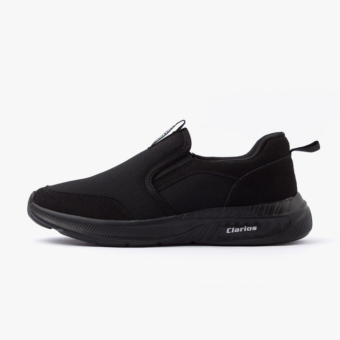 حذاء رياضي رجالي سهل الارتداء (أسود)