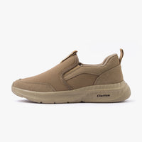 حذاء رياضي رجالي سهل الارتداء (بيج)