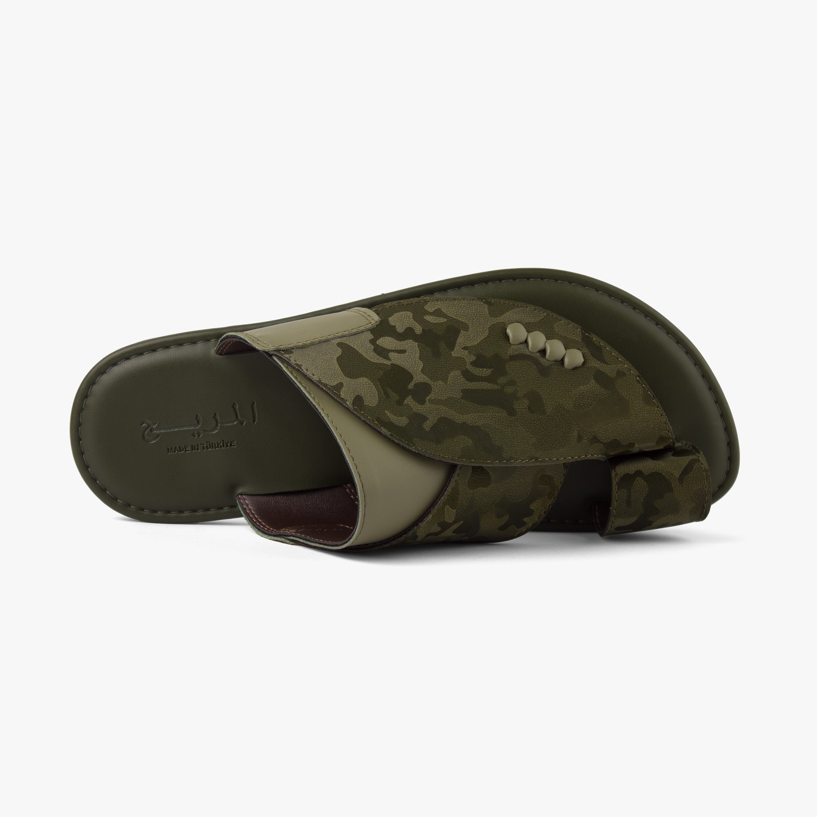 حذاء شرقي تركي تمويهي (زيتي)