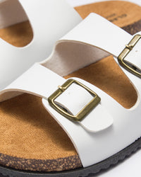 صندل رجالي سهل الإرتداء (أبيض)