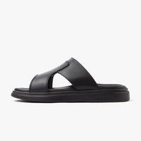 حذاء تركي طبي اصبع مفتوح ( أسود )