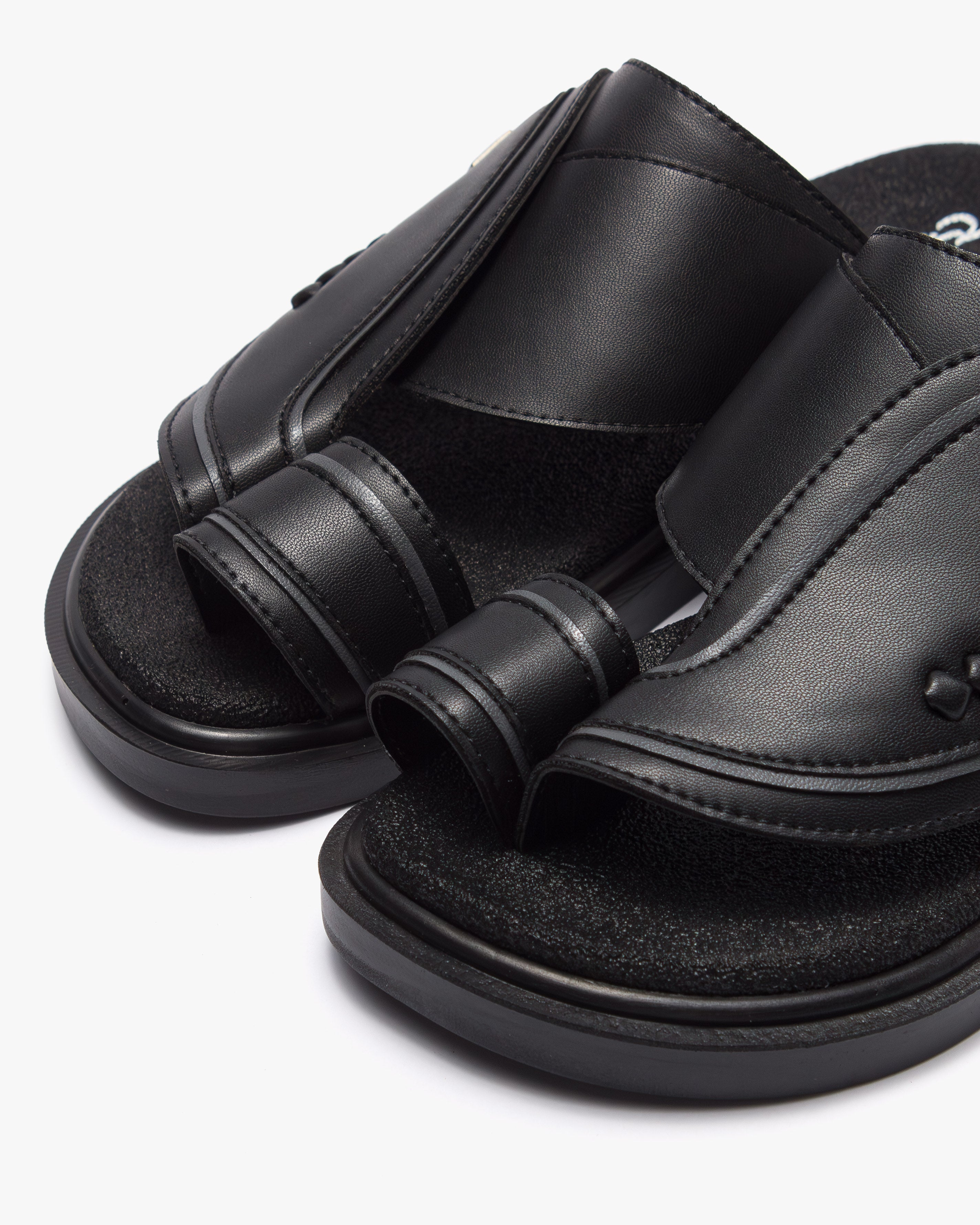 نعال شرقي عصري أنيق (أسود)