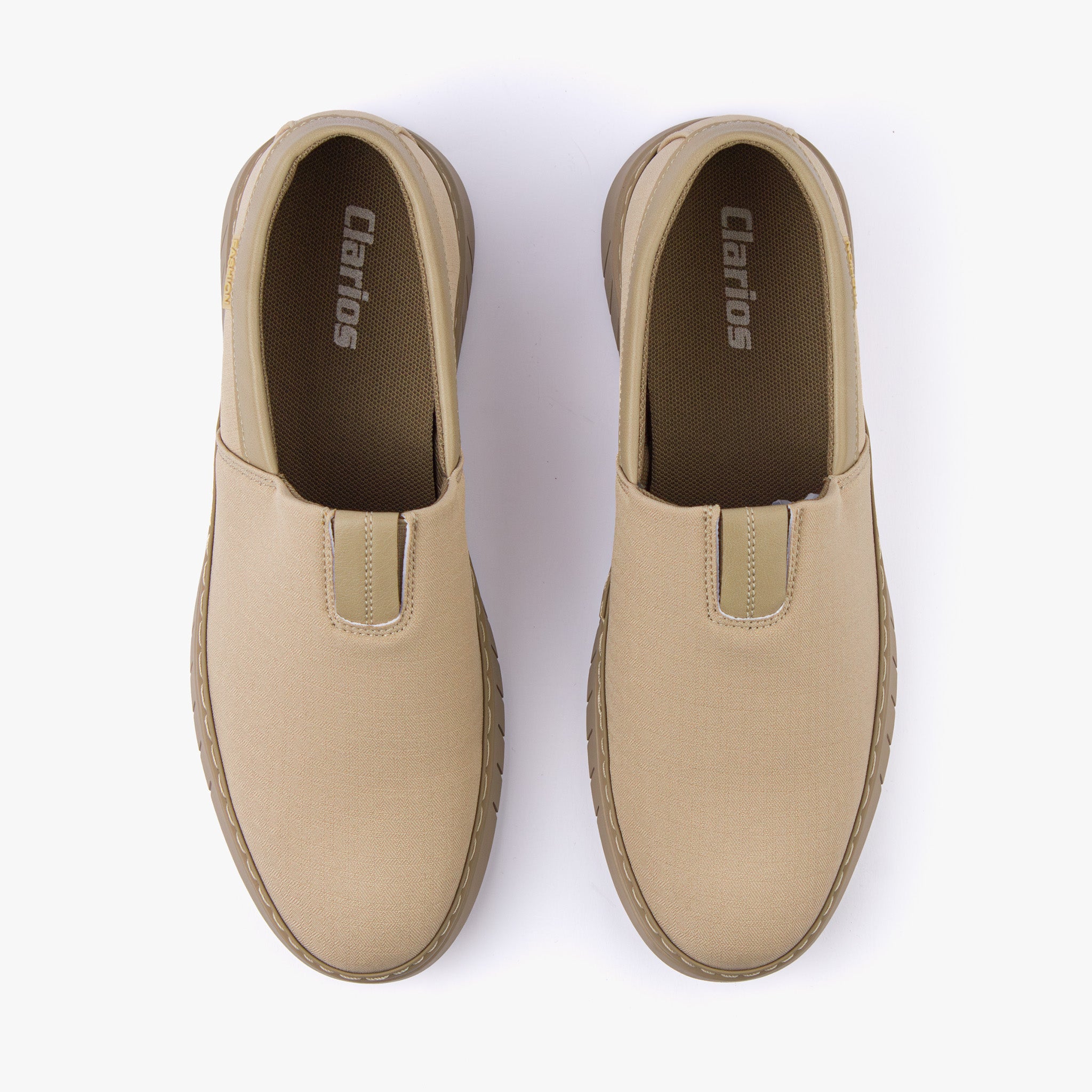 حذاء كاجوال رجالي عصري (بيج)