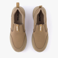 حذاء رياضي رجالي سهل الارتداء (بيج)