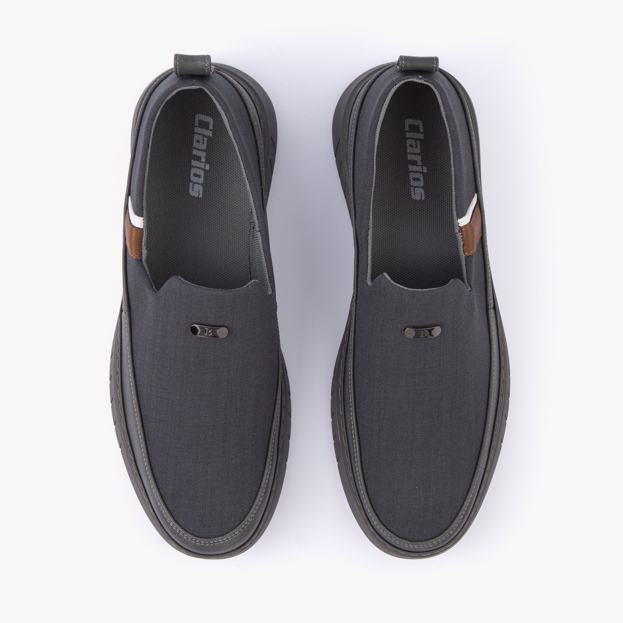 حذاء كاجوال للرجال (رصاصي)