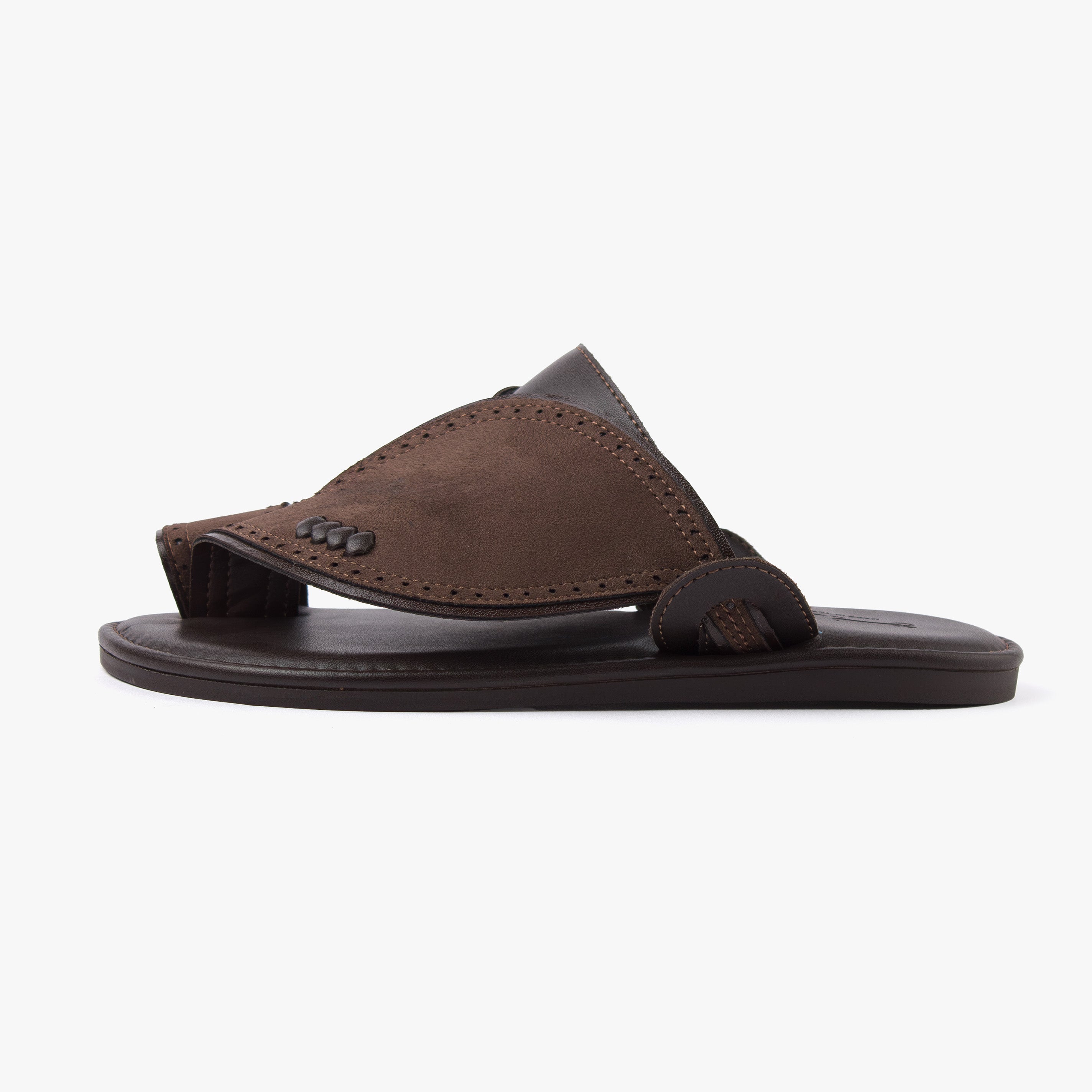 حذاء شرقي تركي جلد (بني)