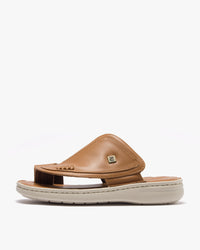 حذاء شرقي طبي خياطة يدوية (جملي&بيج)