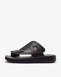 حذاء شرقي طبي خياطة يدوية (أسود&رصاصي)