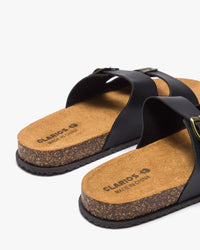 صندل رجالي سهل الإرتداء (أسود)