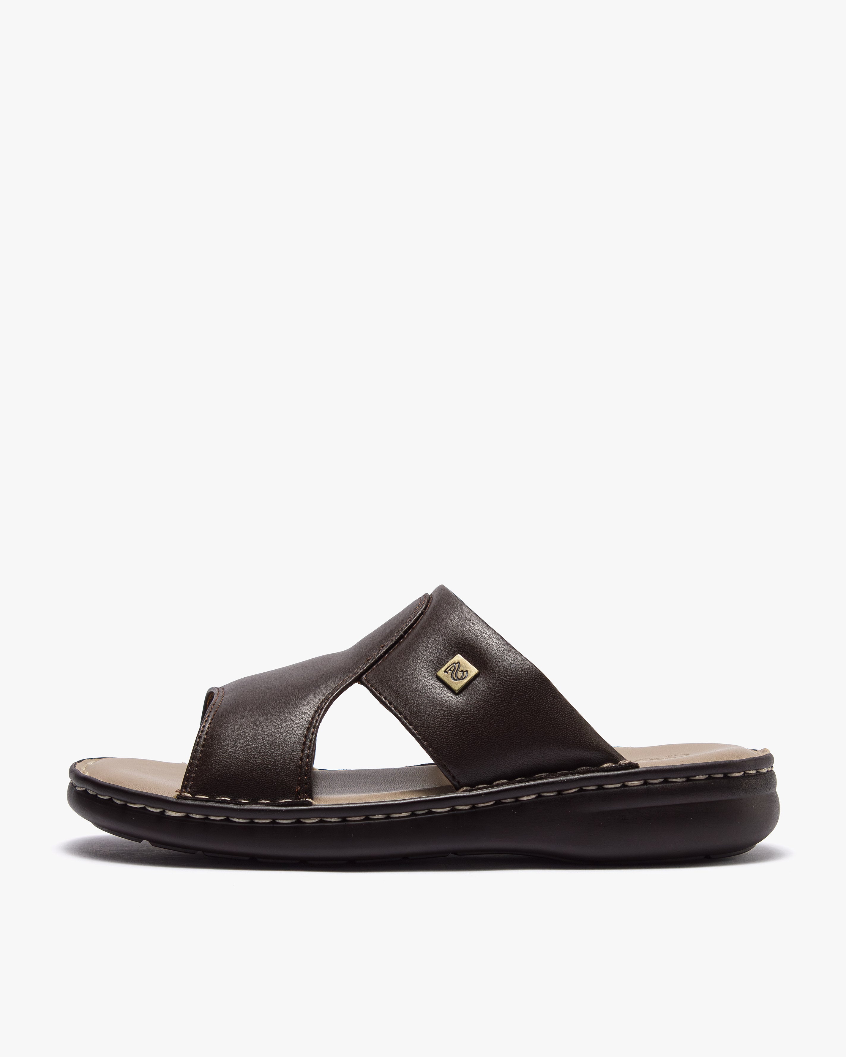 نعال طبي خياطة يدوية (بني&بيج)