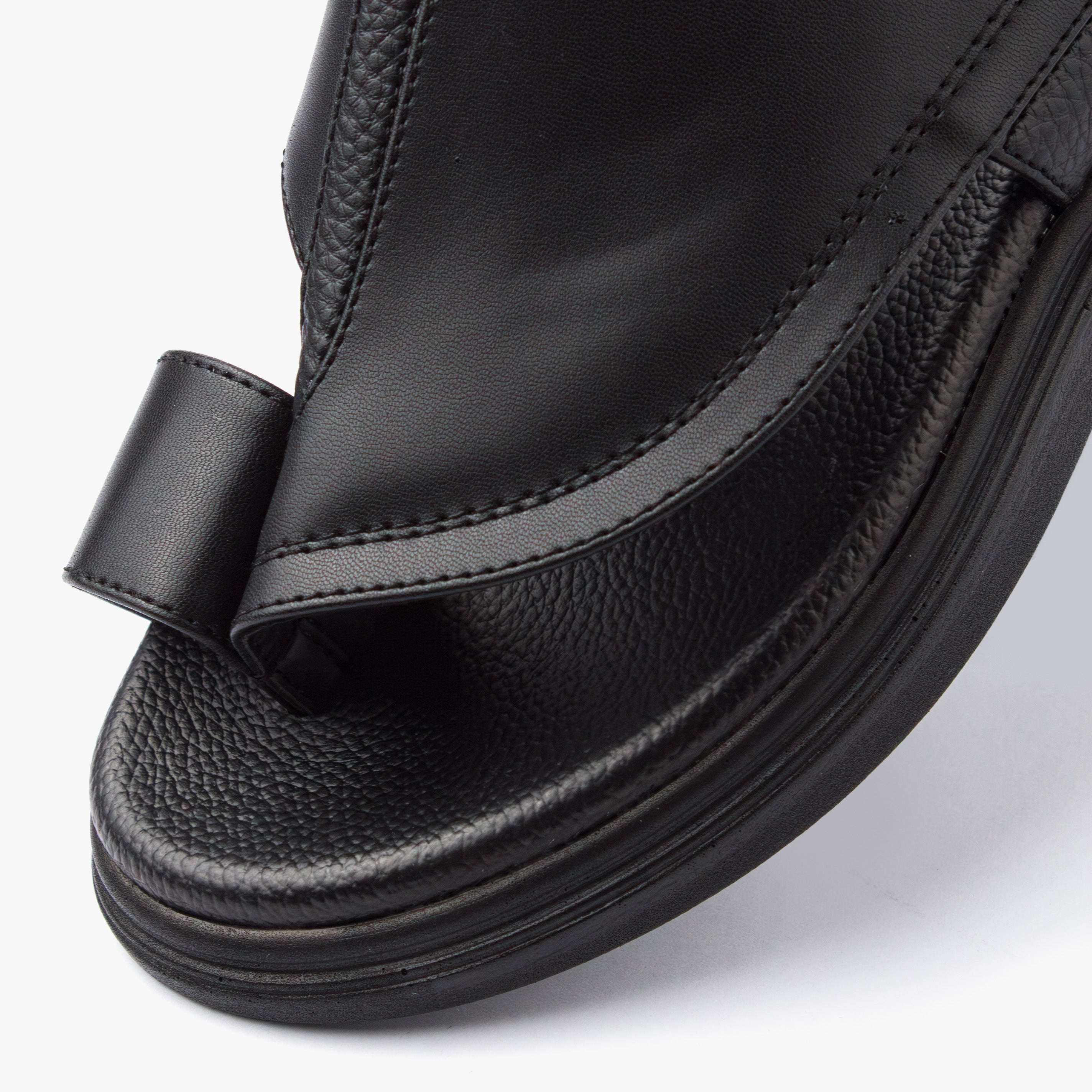 حذاء شرقي تركي طبي ( أسود )