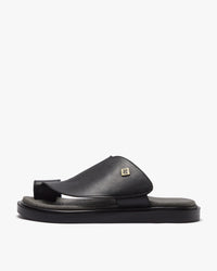 نعال شرقي عصري راقي (أسود&رصاصي)