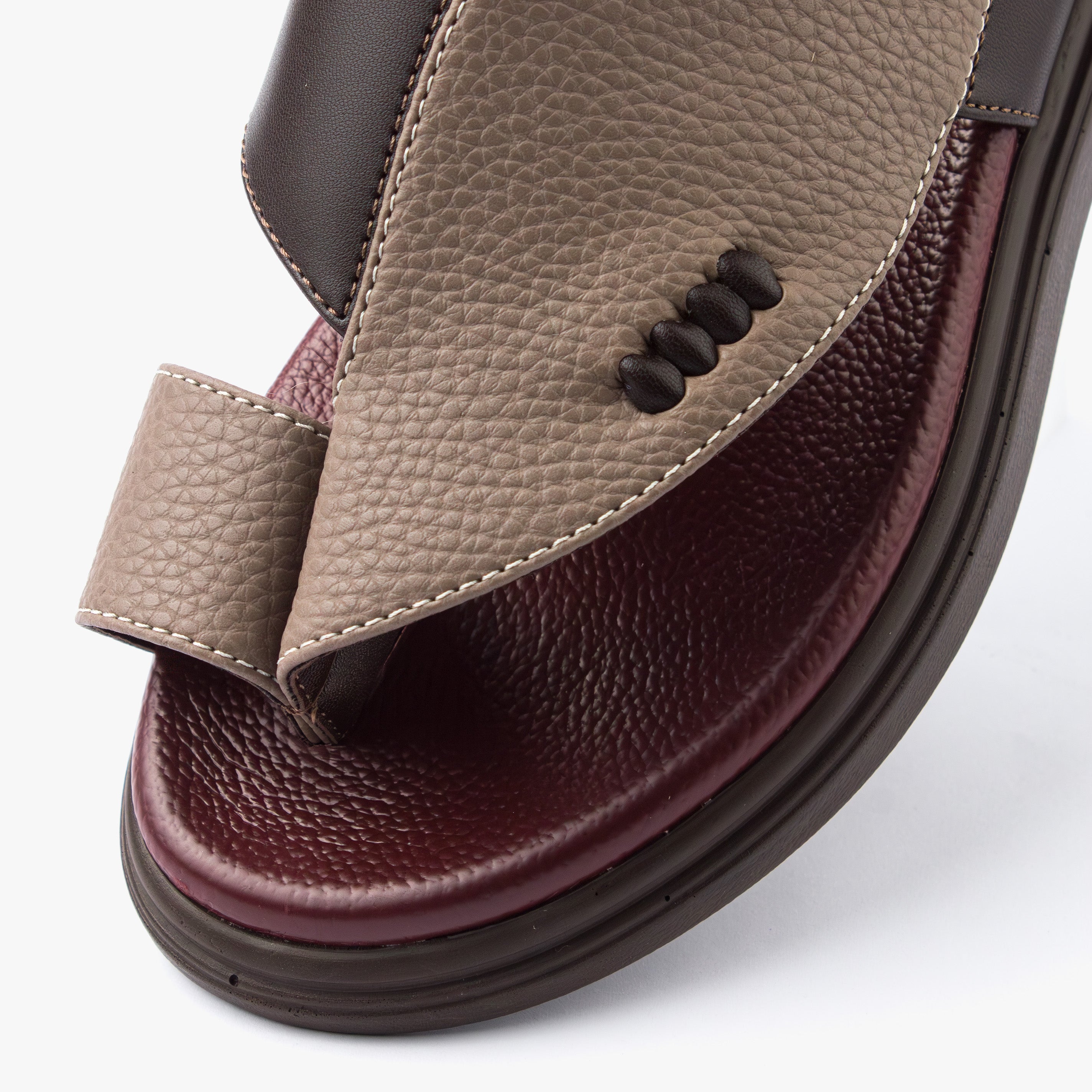 حذاء شرقي تركي طبي ( بني & بيج )