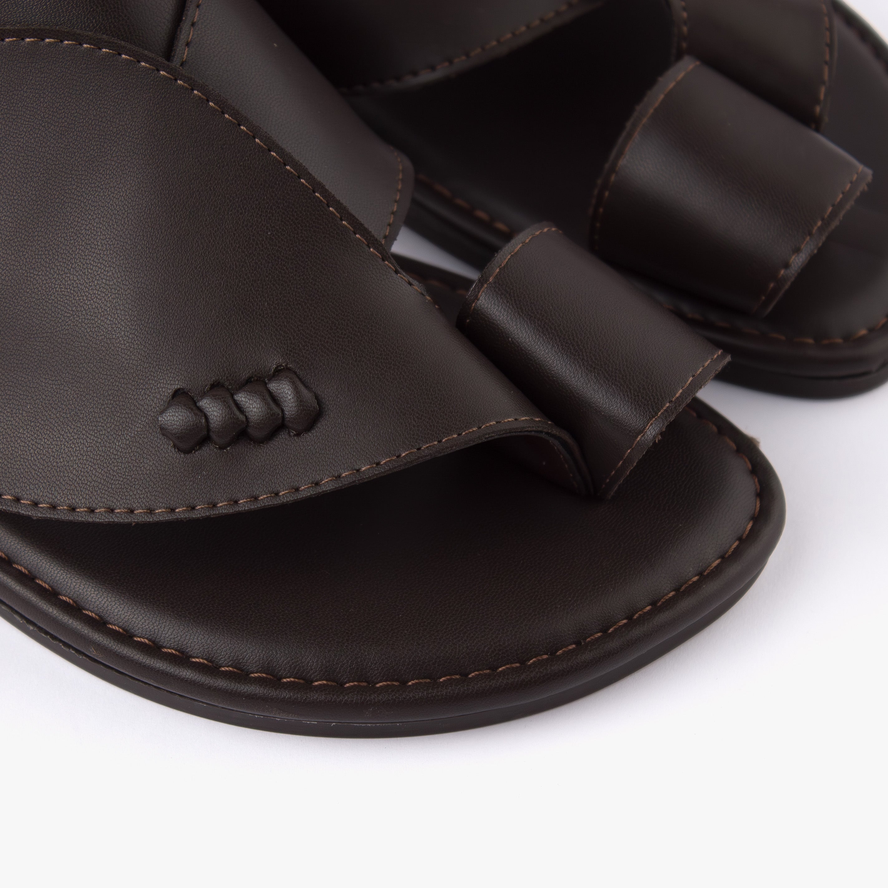 حذاء شرقي تركي راقي (بني)