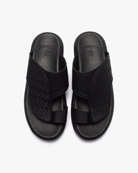 نعال شرقي مريح (أسود)