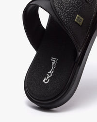 نعال شرقي عصري منقط نجوم (أسود)