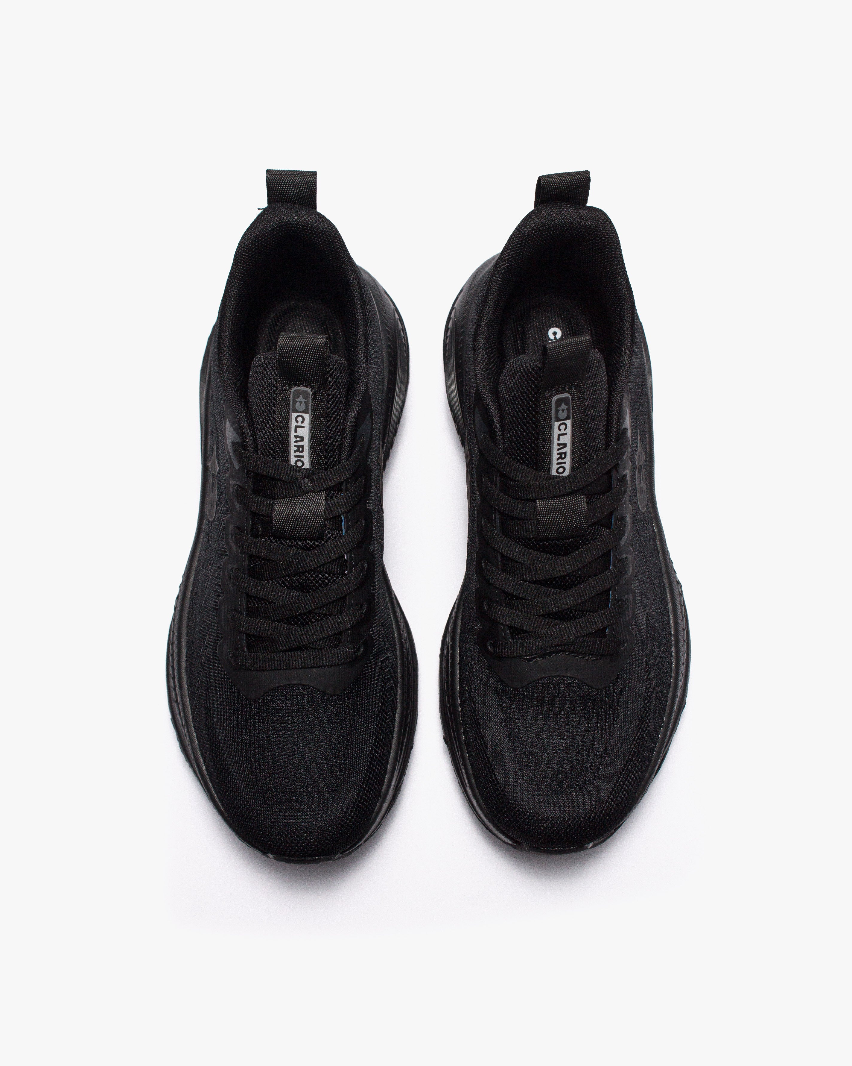 حذاء الأداء الرياضي المتكامل (أسود)